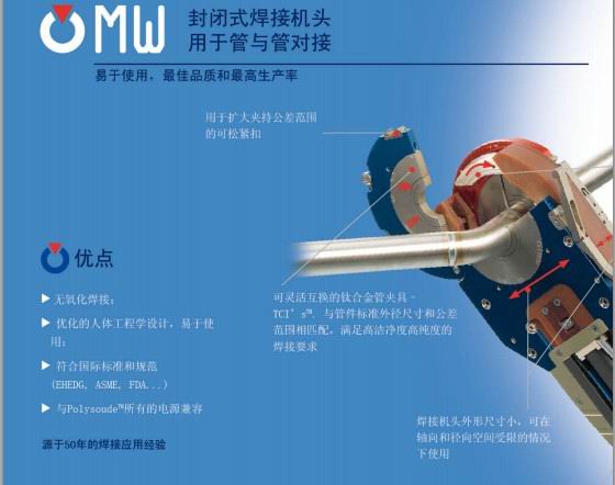 進口衛(wèi)生級管道焊機